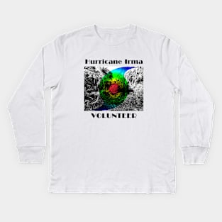 Hurricane Volunteer Kids Long Sleeve T-Shirt